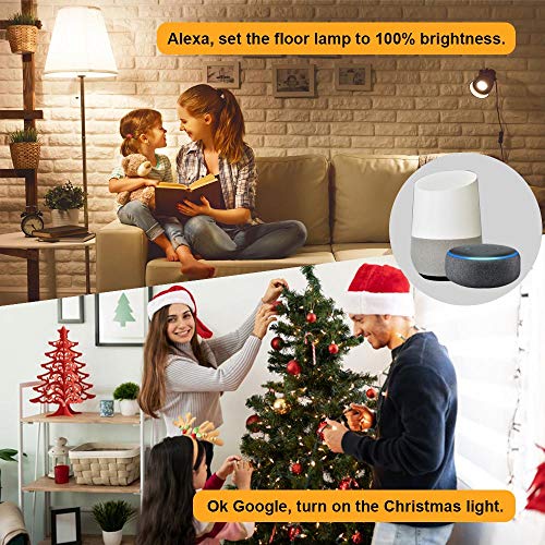 SUNTHIN Outdoor Dimmer for String Lights, WiFi Smart Dimmer Switches