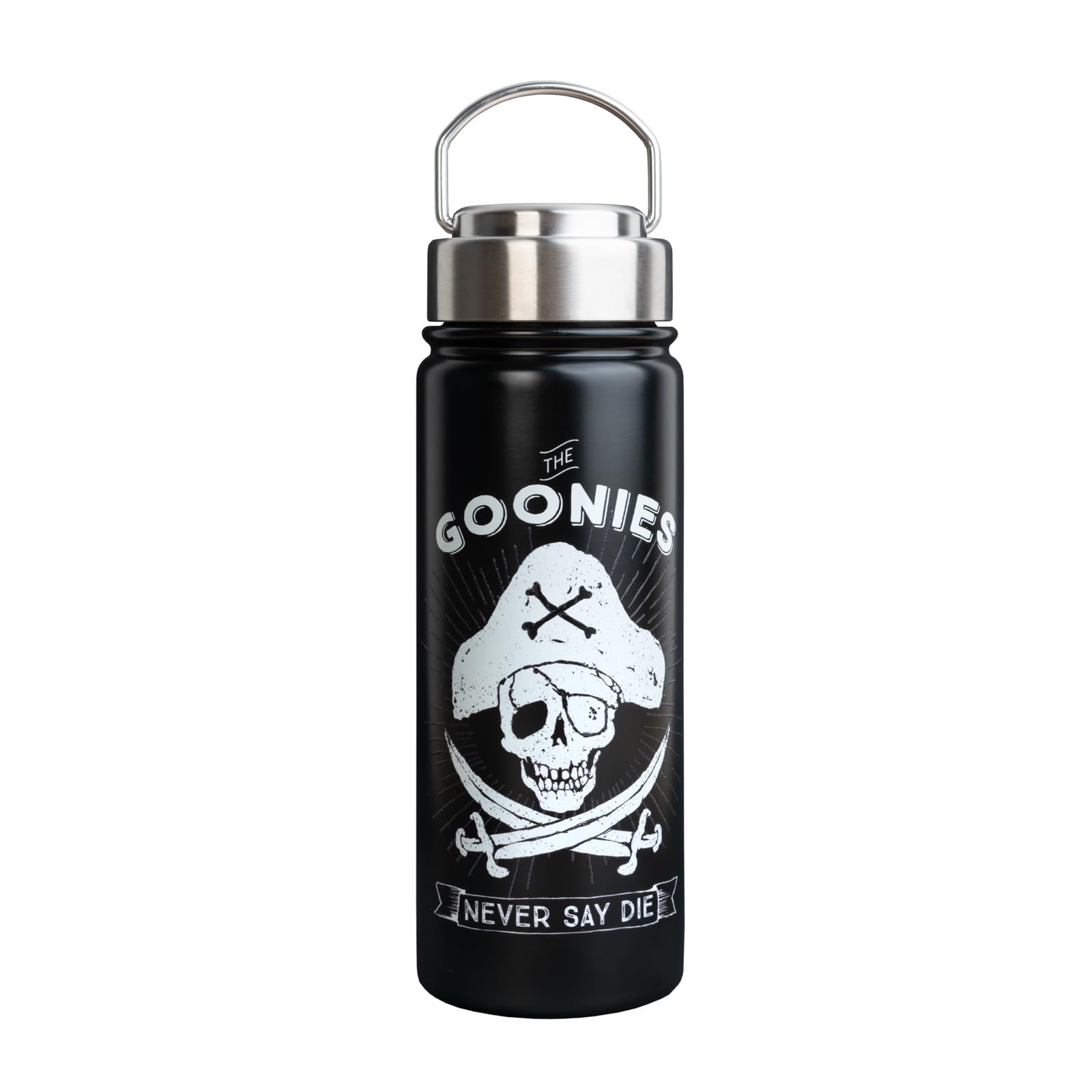 Grupo Erik Metal Water Bottle 550ml / 19oz - The Goonies | Hot and Cold Water Bottle Stainless Steel, Cute Travel Bottles Gym | Cool Gifts Under 20 Pounds — image 1