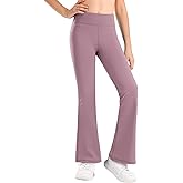 STELLE Girl's Flare Leggings High Waisted Yoga Pants Bootcut Dance Casual Pants Activewear Kids Bell Bottoms