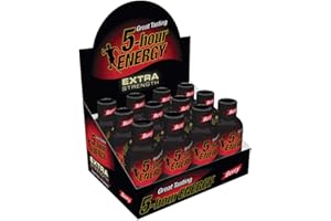 Living Essentials 5-Hour Energy, Extra Strength, Berry, Box of 12