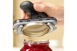 1pc Heavy-Duty Manual Jar Opener - Adjustable Lever,Grip Handle-Can Opener Easy - Opens Stubborn Caps, Portable Kitchen Tool 