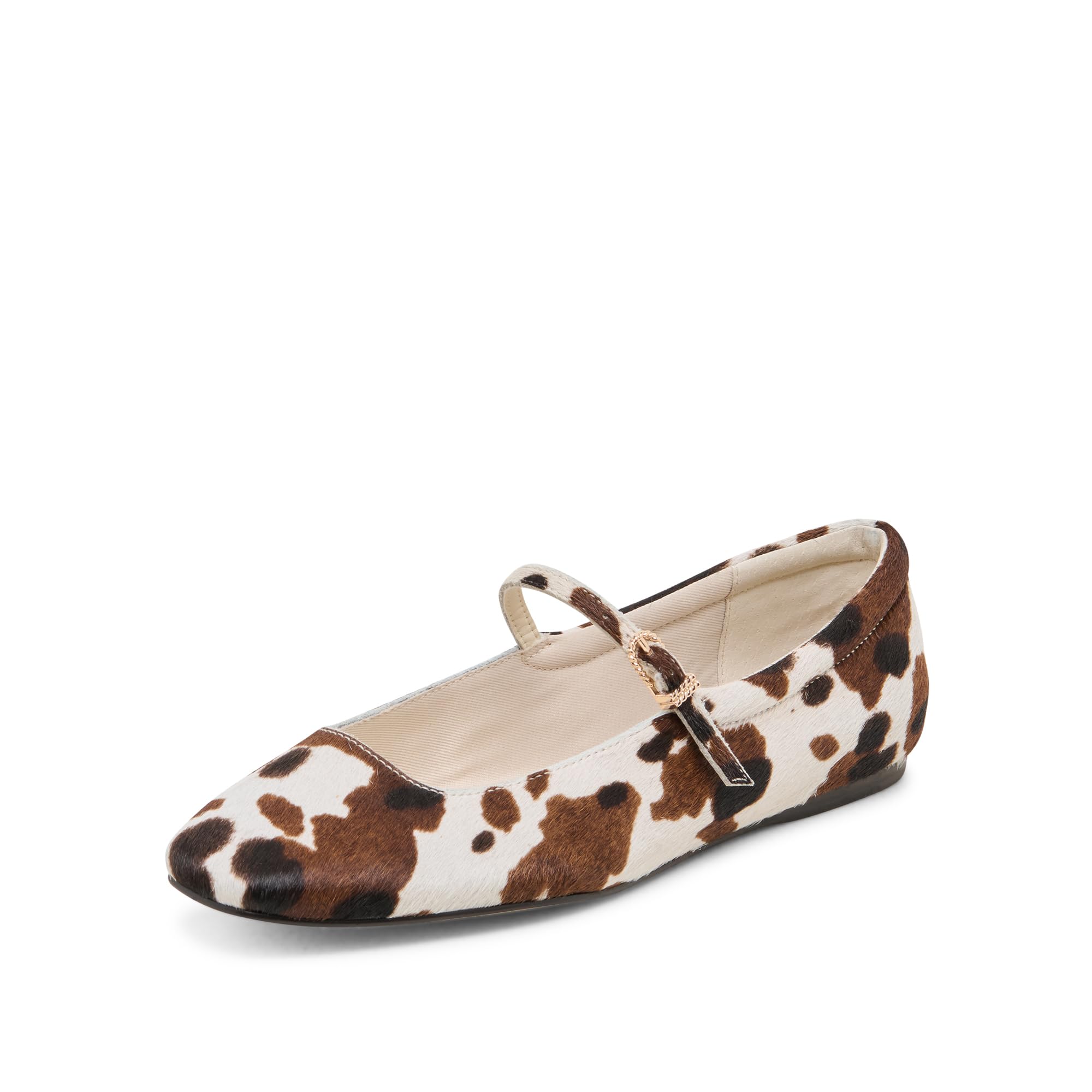 Dolce Vita Women’s Reyes Ballet Flat, Cocoa, 9.5