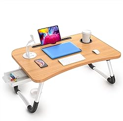 Elekin Laptop Desk for Bed,Portable Folding Lap
