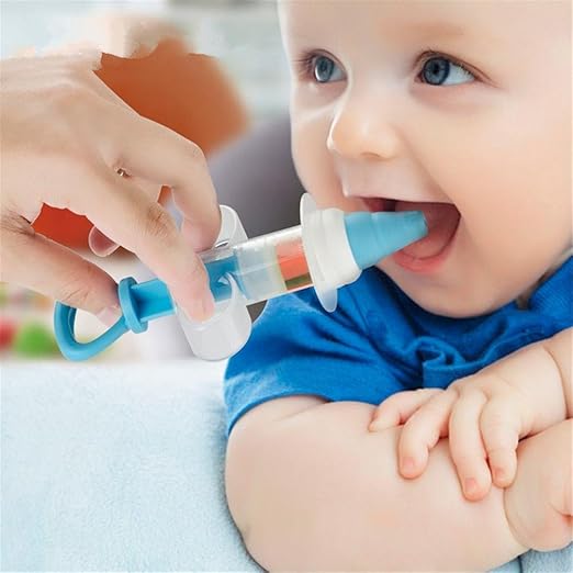 baby feeding fruit net