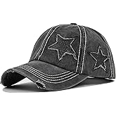YeeHeen Ponytail Baseball Cap for Women High Messy Bun Caps Washed Cotton Hats