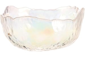 COHEALI Nail Soaking Bowl Pedicure Bowl Manicure Hand Soak Bowl Glass Light Luxury Nail Soaking Bowl Glass Manicure Bowls