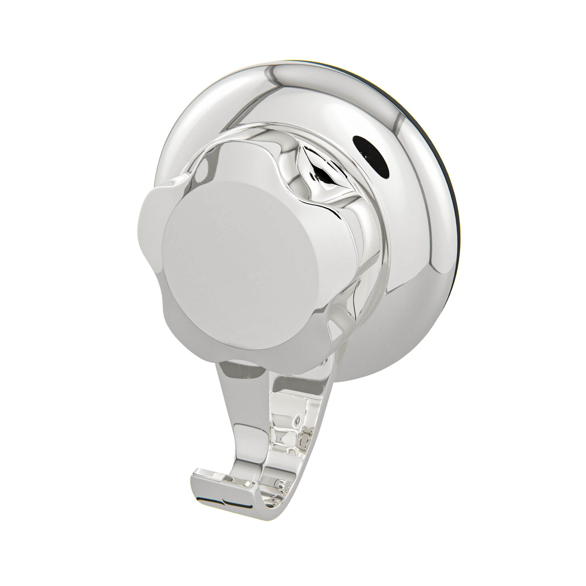 Compactor Bestlock Bath Hook, Chrome, Large, Rustproof and Waterproof, No-Drill Easy Installation, 7.1X4X8.7 cm, Blister Pack (SKU: RAN7817)