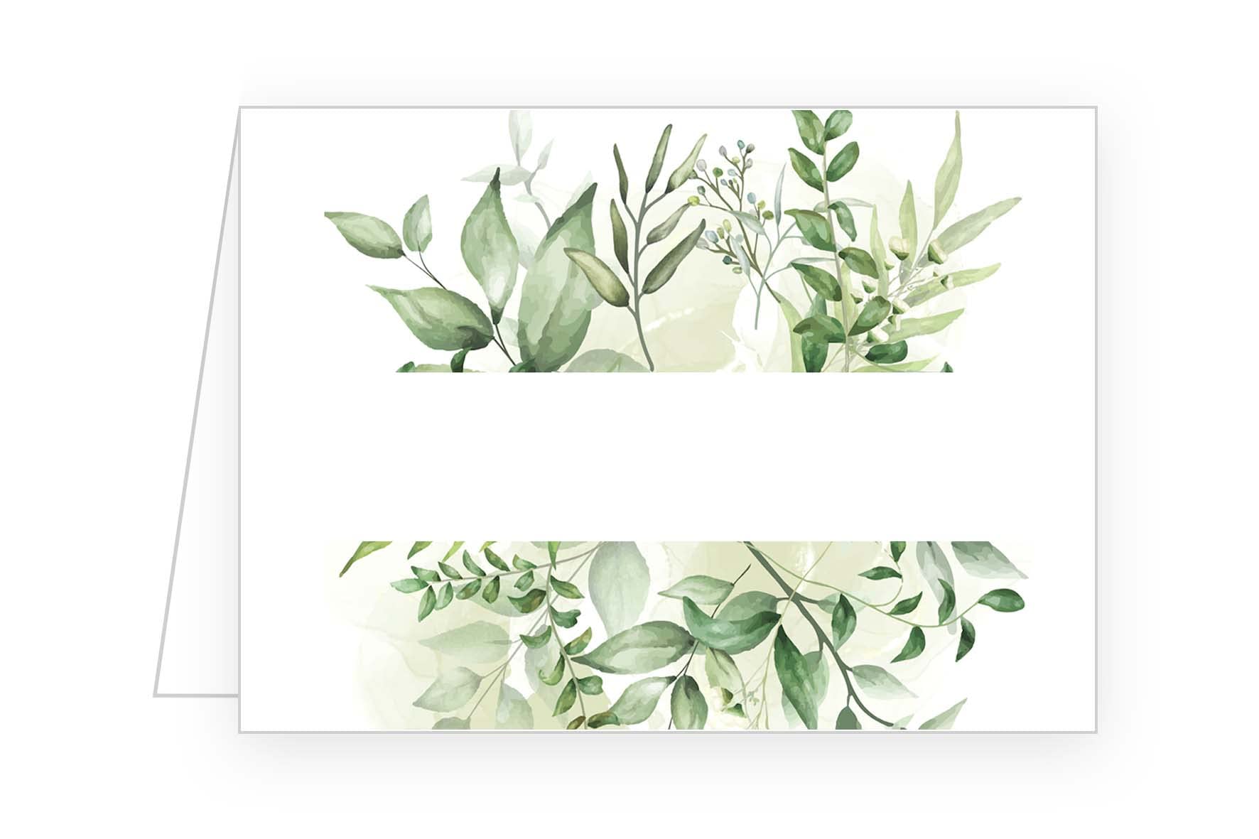 Edition Seidel 50 Premium Place Cards, Name Cards, Table Cards, Seating Cards for Wedding - Birthday - Silver Wedding - Gold Wedding - Celebration