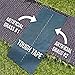 Upstreet Turf Tape Artificial Grass Seaming Tape, (6 in x 49.2 ft) ($0.45/Foot), Synthetic Self-Adhesive for Lawn Carpet Jointing, Indoor & Outdoor Turf Rug, Pet Grass - Green