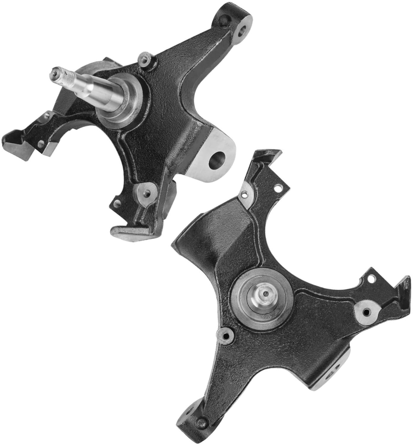 Photo 1 of [Pair]Doiplent 2" Front Drop Spindle Lowering Kit for 1988-1998 Chevy/GMC Sierra C1500 C2500 ;1995-1999 Tahoe/GMC Yukon; 2WD ONLY fit 1.25" Thick Brake Rotors