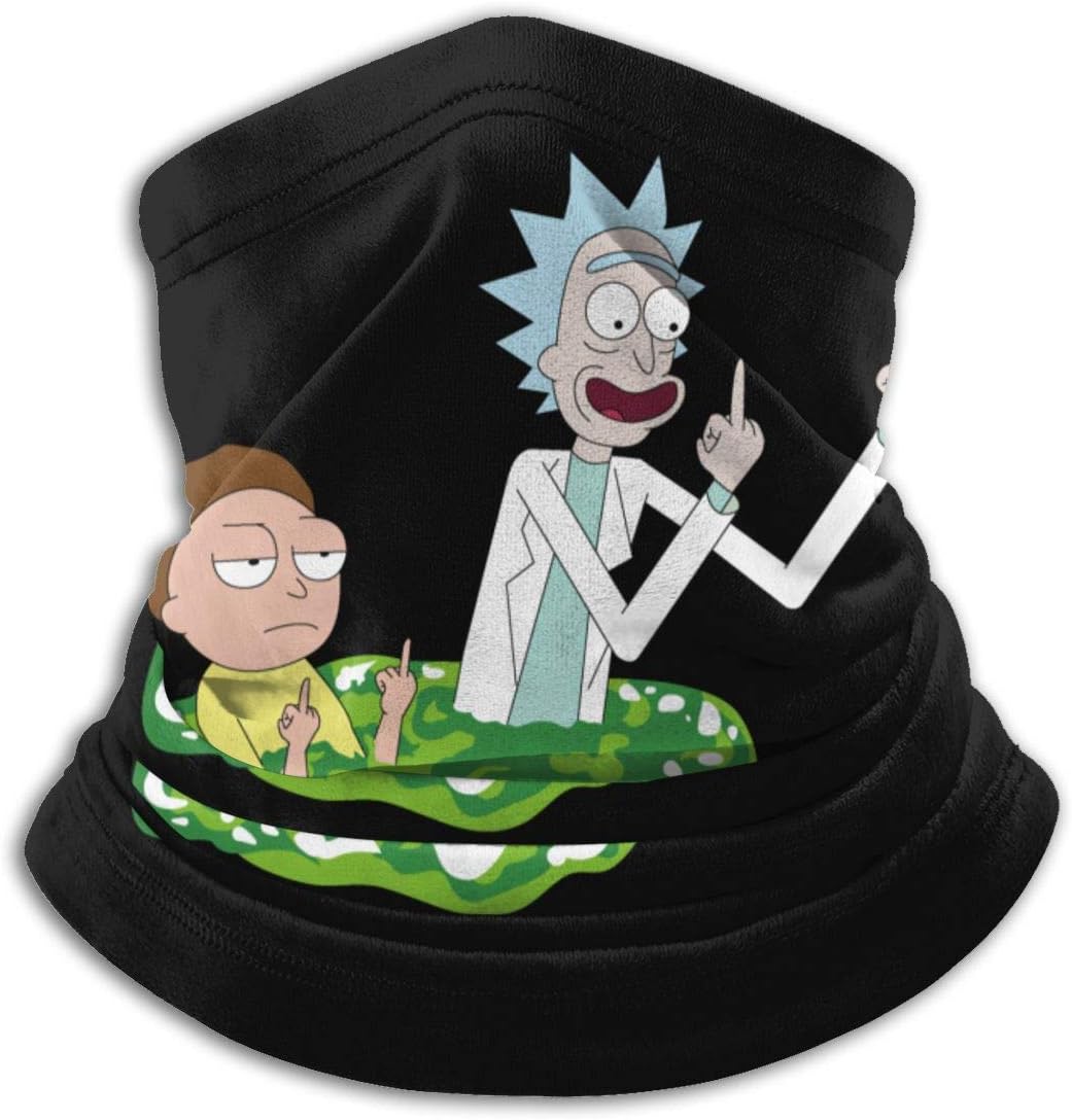 Rick&Morty Neck Gaiter Dust Men & Women Face Mask For Outdoor Sports Cover Scarf Bandana