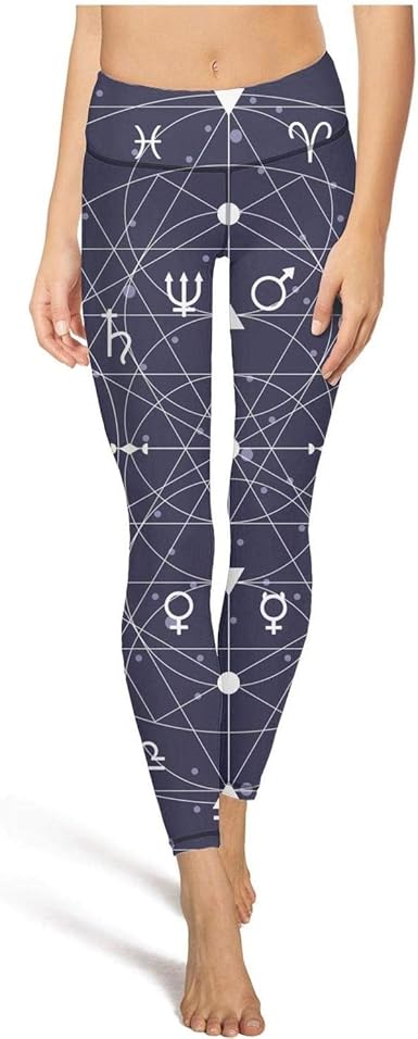 moon phase yoga pants