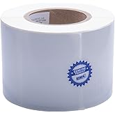 Kenco Premium 4" X 3" Roll-Fed Inkjet Labels. Compatible with Primera Color Label Printers and Many Other Printer Brands, Supplied on a 3" Core (High Gloss 1 Pack)