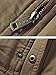 WenVen Men's Winter Puffer Coat Cotton Windbreaker Parka Fleece Jacket