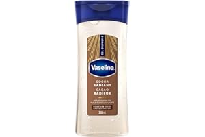 Vaseline Intensive Care Cocoa Radiant Body Gel Oil for Glowing Skin Made with 100% Pure Cocoa Butter + Replenishing Oils, 200