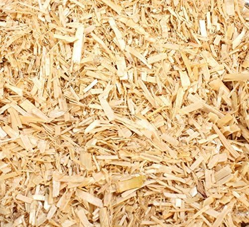 Meyer Imports Decorative Yellow Golden Hay Flakes โ Miniature Flakes for Paintings/Decor/Gardening/Halloween gifts/Interior/Art work โ Single Pack of 4 Oz
