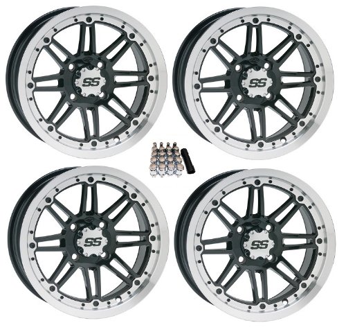 ITP SS216 ATV Wheels/Rims Machined 14" Kawasaki Teryx Mule (4)