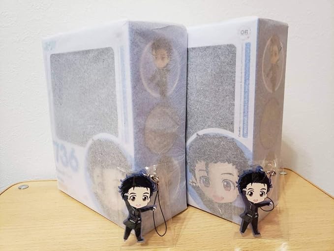 Amazon Co Jp ねんどろいど ユーリ On Ice 勝生勇利 特典 ラバーストラップ 2個セット ホビー
