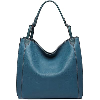 【グッシオ ベーシック】ワンショルダー トートバッグ 軽量 A4対応 PUレザー レディース 120849 ブルー