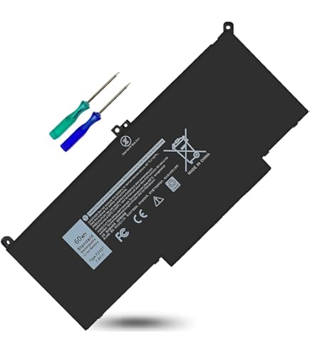 Amazon.com: F3YGT Laptop Battery for Dell Latitude 7280 7290 7380
