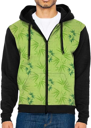 bamboo zip up hoodie