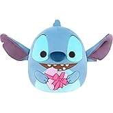 Squishmallows Original Disney 12in Stitch with Hearts Plush (Medium-Sized)