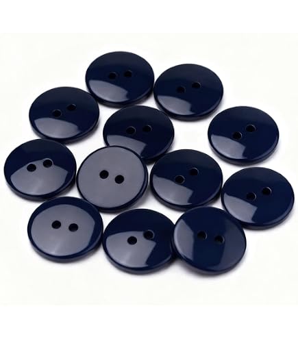 Amazon.com: Slimline Buttons Series 1-White Shank 1/4