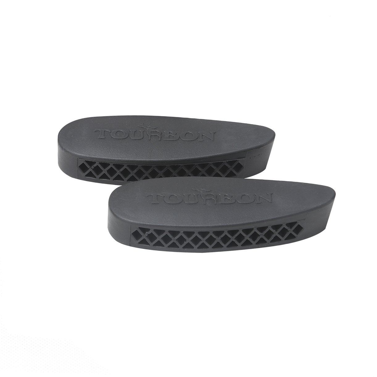 TOURBON Shotgun Extension Buttpad Silicone Gun Buttstock Recoil Pad (Black (Pack of 2))