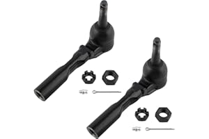 WEDOAUTO 2Pcs Front Outer Tie Rod Ends Rack Steering Outer Tie Rod End Kit Fit For Chevrolet Silverado 1500 1999-2006 & For GMC Sierra 1500 1999 2000 2001 2002 2003 2004 2005 2006 2WD Replace# ES3492