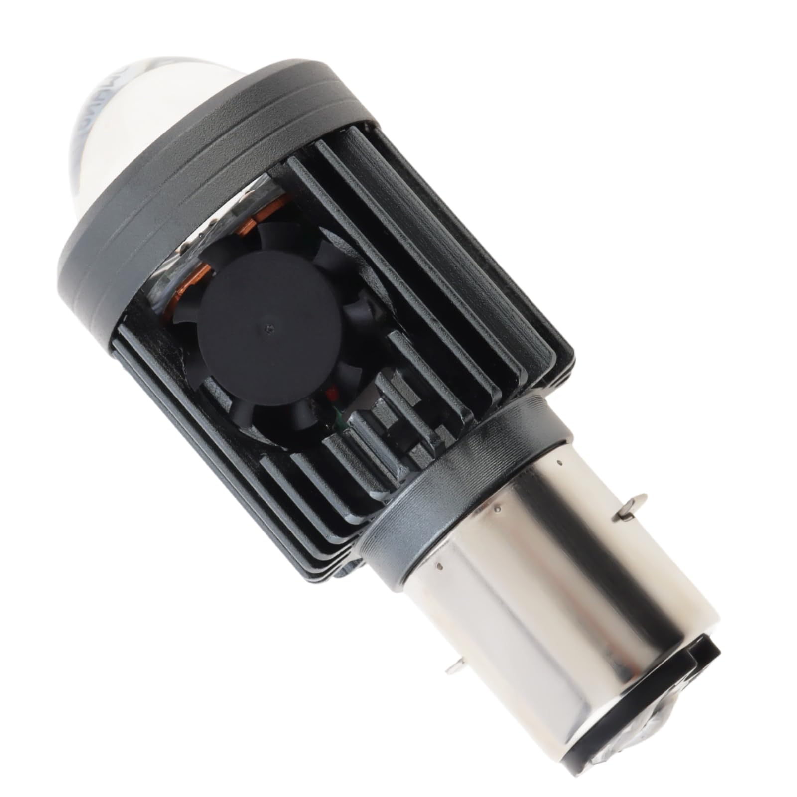 Photo 1 of Windance BA20D High Low Beam Lens LED Bulb,Yellow White 20W 2000LM Driving Running Lamp Bulb for Motorcycle Scooter ATV UTV E-bike (BA20D)