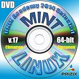 Mint Cinnamon 17 Linux DVD 64-bit Full Installation Includes Complimentary UNIX Academy Evaluation Exam