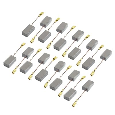 thumbnail image 2 of Uxcell 10-Pairs Carbon Brushes For Power Tools – 16x8x5mm – Universal Electric Motor Brushes 2 of 2