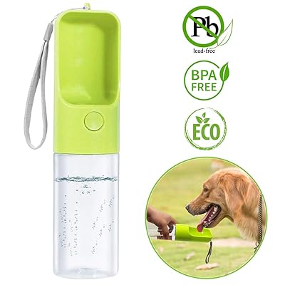 Portable Dog Water Bottle Travel-Friendly, Leak Dominican