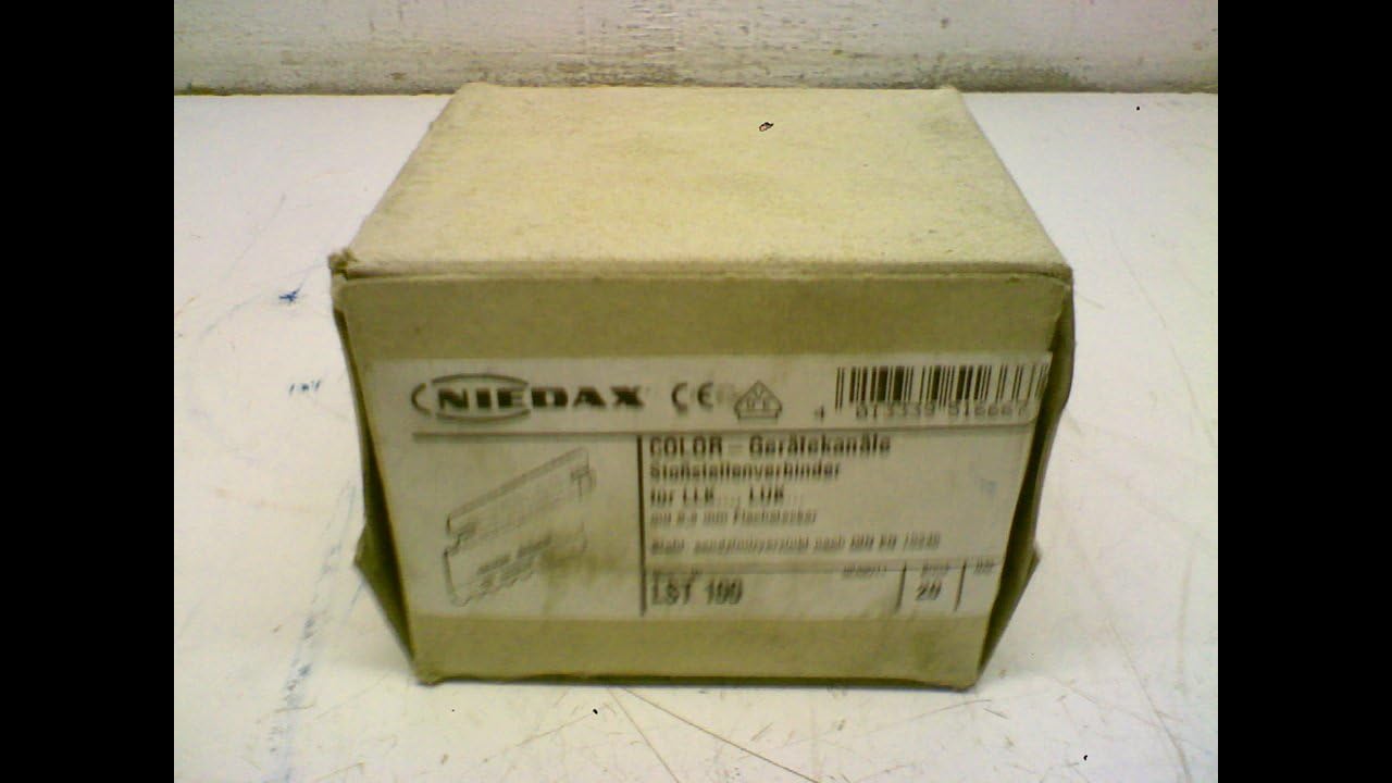 Niedax Lst 100 Coupler For Installation Duct 100 Mm Stainless Steel Lst 100