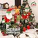 Felitsa Christmas Wine Bottle Covers (3 pcs) - Christmas Party Decorations: Santa Reindeer Snowman - Best Xmas Decor for Home - Clearance