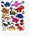 Jurassic Dinosaur Scrapbook Stickers Shapes (10 Sheets)