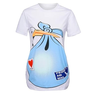 magliette premaman simpatiche amazon