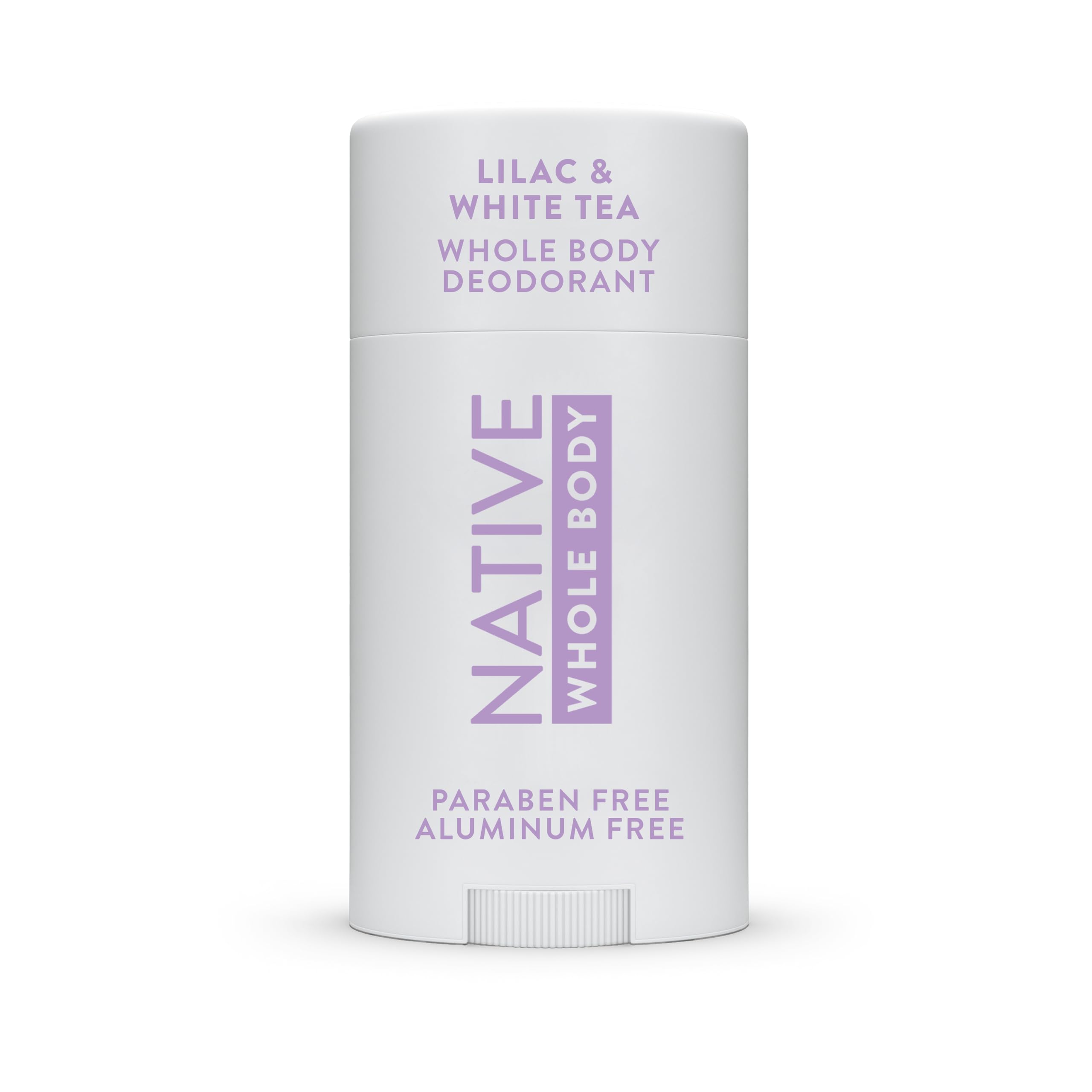 Native Whole Body Deodorant Stick Contains Naturally Derived Ingredients, Deodorant for Men and Women | 72 Hour Odor Protection, Aluminum Free with Coconut Oil and Shea Butter | Lilac & Tea