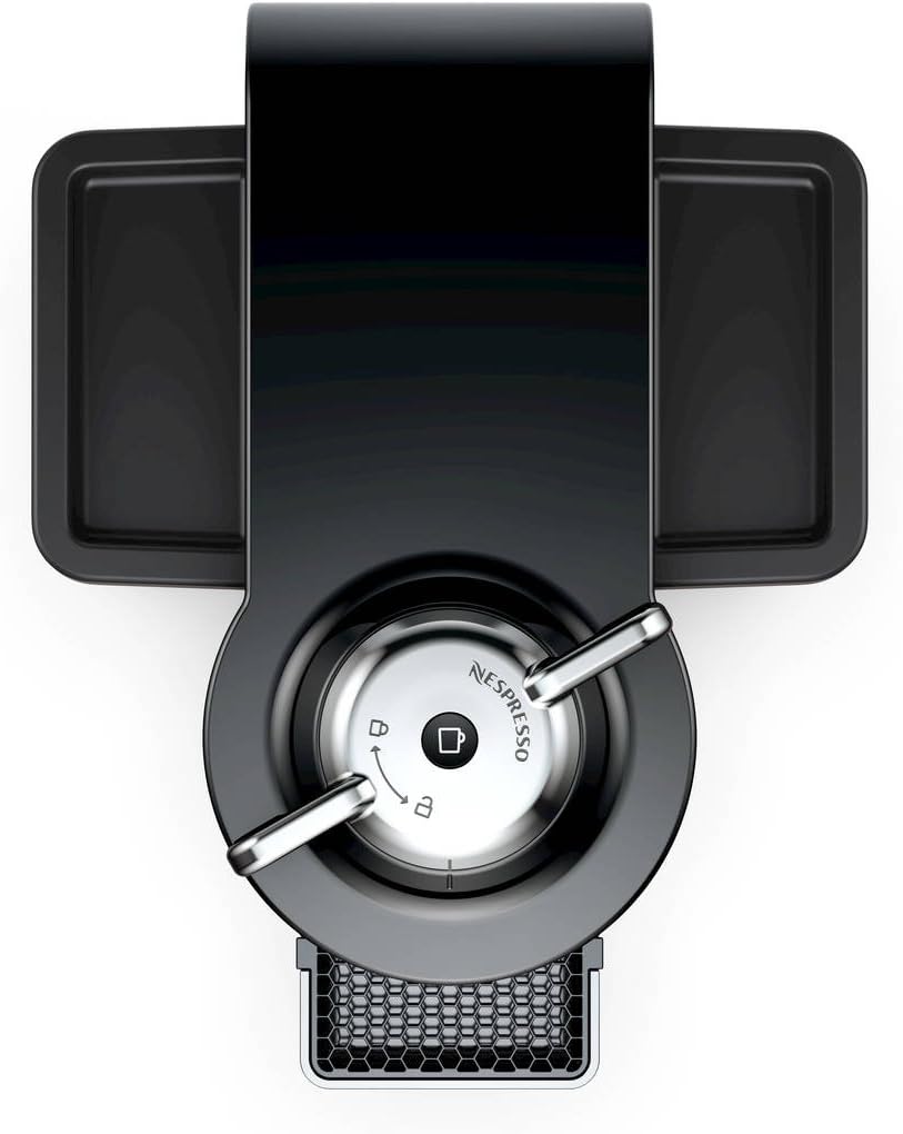 Nespresso A Gcc1 Us Bk Ne Vertuoline Evoluo Deluxe Coffee Espresso Maker With Aeroccino Plus Milk Frother Black By Nespresso Amazon De Kuche Haushalt