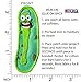 Pickle Rick And Morty Inspired Art Tactical Morale Hook+Loop Patch