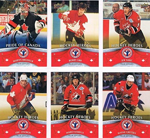 2012 2013 Upper Deck NHL National Hockey Card Day 16 Card Set with Rookies Stars and Hall of Famers