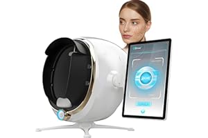 Skin Analysis Machine Professional Facial – 38 Million Pixels High-Definition Facial Diagnostic Tool for Salons & Spas, 8 Spe