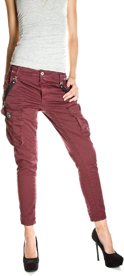 PLEASE - P87 Women's Cargo Jeans Pants p87ldr7m07