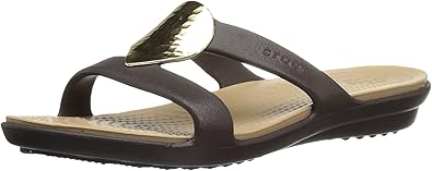 crocs sanrah embellished sandal