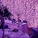 String Lights Fairy Lights 66 Feet 200 LED with Multi Flashing Modes Controller, Waterproof LED Lights Decorations for Bedroom, Wedding, Party, Garden, Patio, Indoor Outdoor Occastions (Purple)