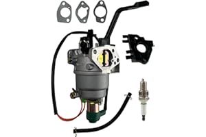 TURBOTUNITY Generator Carburetor Kit for Champion Predator Generac 420cc 439cc 459cc 11hp 13hp GX390 6500 8750 9000 5500 7000 8000 7500 9500 Watts