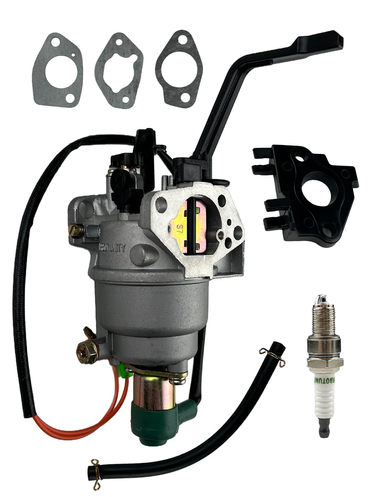 Photo 1 of TURBOTUNITY Generator Carburetor Kit for Champion Predator Generac 420cc 439cc 459cc 11hp 13hp GX390 6500 8750 9000 5500 7000 8000 7500 9500 Watts