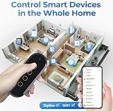 VISLONE Smart Scene Switch Zigbee WiFi Tempered Glass Remote Controller view 7