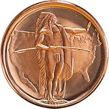 American Indian Series Oregon Trail 1 oz .999 Copper Round