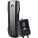 hygger Aquarium Heater Adjustable Triple-Power, Submersible Fish Tank Heater Four Season Power Change, with Digital Controller Abnormal Error Stop Protection for Freshwater Saltwater (400W-800W-1200W)